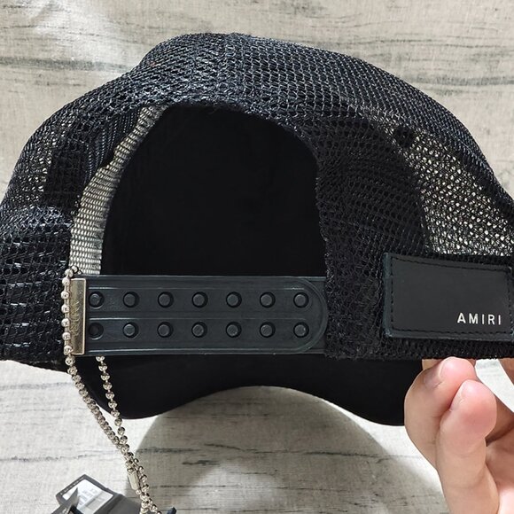 AMIRI Black Baseball Cap - Picture 5 of 6